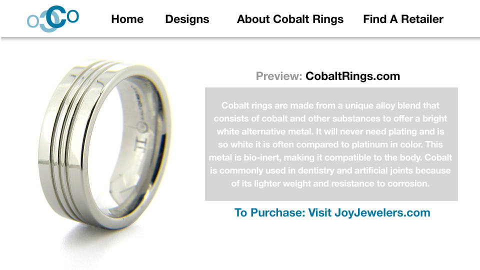 Cobalt Rings